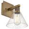 Access Lighting Port Nine Martini, Martini LED Wall Sconce, Antique Brushed Brass Finish, Seeded Glass 63143LEDDLP-ABB/SDG - alternate 4